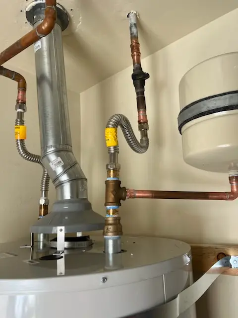 Water heater installation and plumbing repair in Trenton