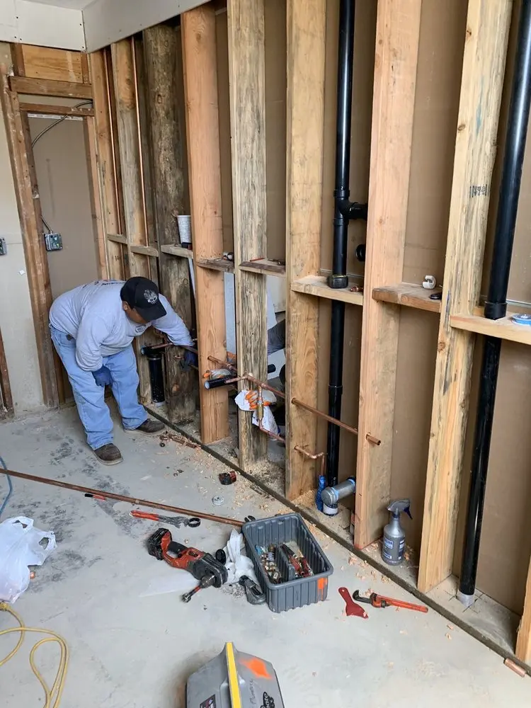 Commercial rough-in plumbing for Commercial Plumbing in Trenton